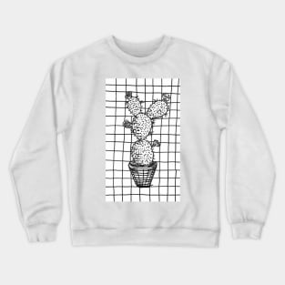 Cacto on grid Crewneck Sweatshirt